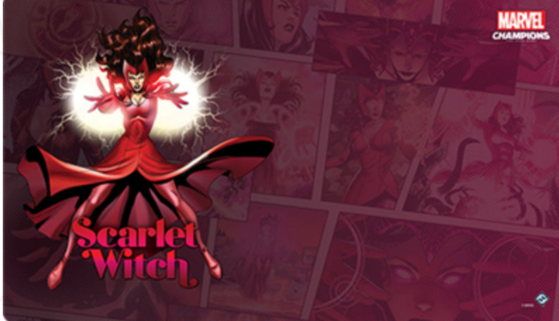 Marvel Champions Scarlet Witch Game Mat