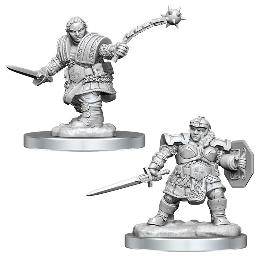 D&D Nolzur’s Marvelous Miniatures: W16 - Dwarf Female Fighter