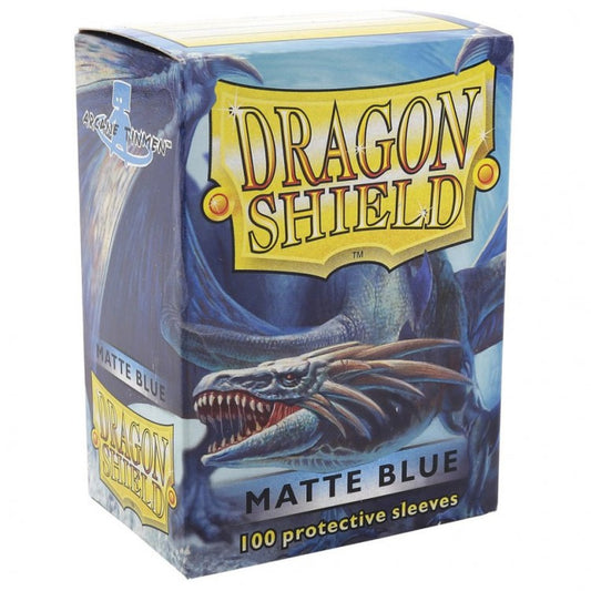 Dragon Shield: Matte Blue Card Sleeves 100ct