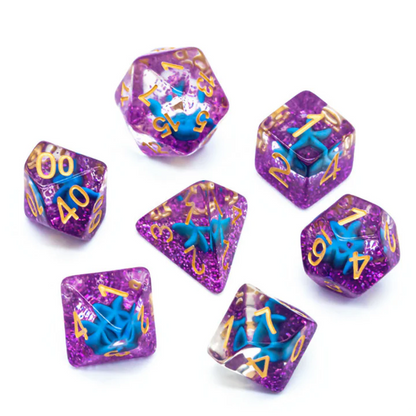 Foam Dice - Otherworldly Starfish Dice Set