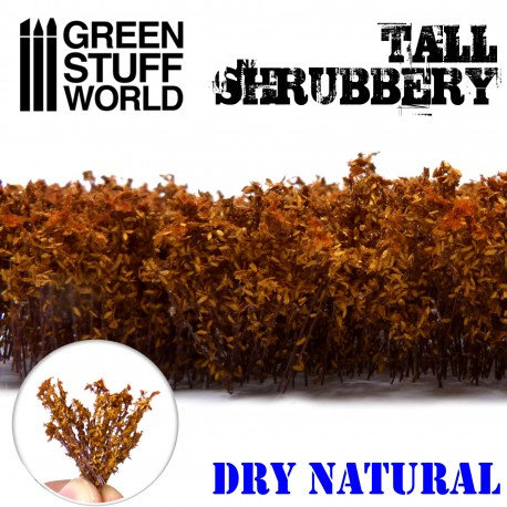 Green Stuff World - Tall Shrubbery Dry Natural
