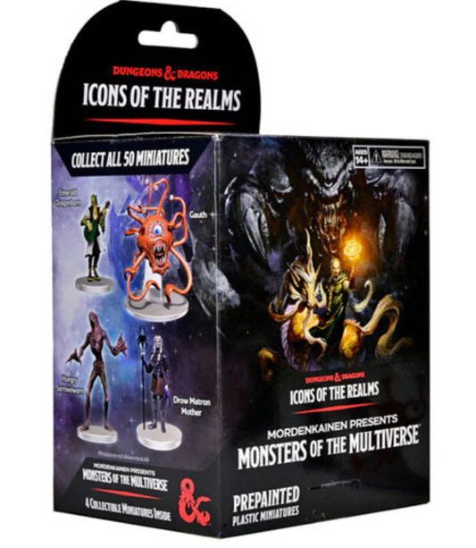 D&D: Icons of the Realms Miniatures - Mordenkainen Presents Monsters of the Multiverse Booster Pack