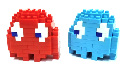 Nanoblock PAC-MAN Blinky & Inky