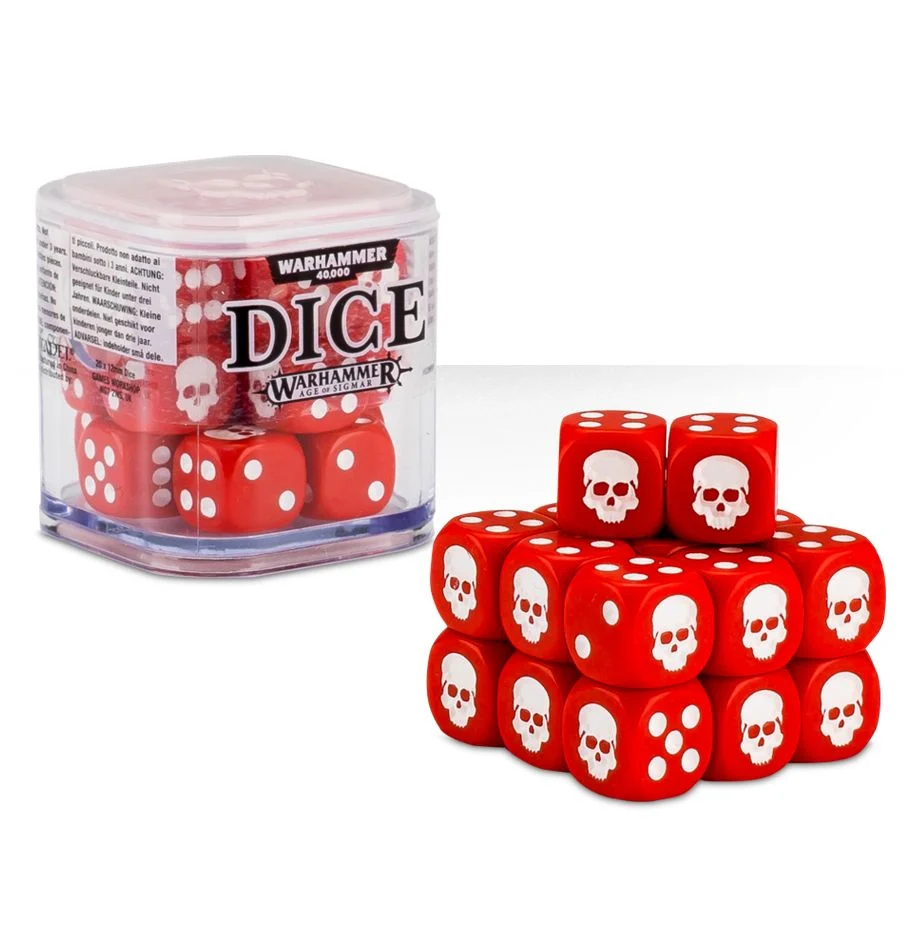 Warhammer 40k - Dice Cube - Red