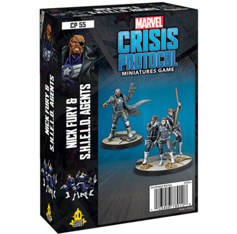 Marvel Crisis Protocol - Nick Fury &  S.H.I.E.L.D Agents