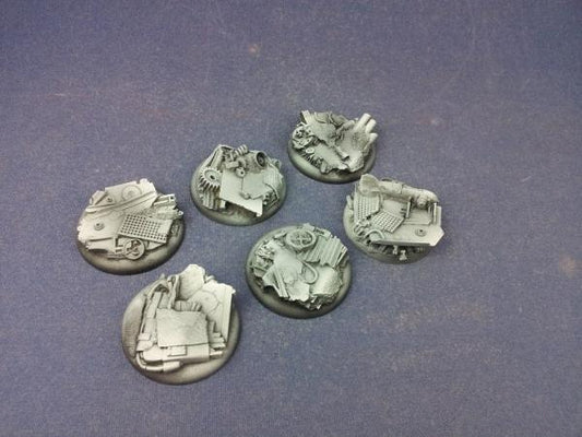 Battle Bases: Scrapyard Bases, Round 40mm (2)