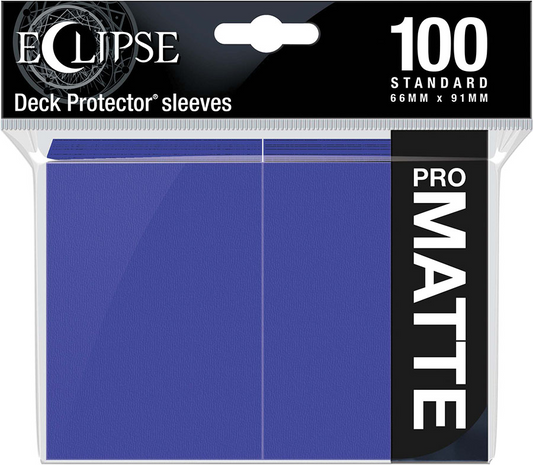 Ultra Pro Eclipse Matte Standard Sleeves - Royal Purple