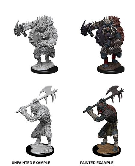 D&D Nolzur’s Marvelous Miniatures: W12 - Gnoll & Gnoll Flesh Gnawer