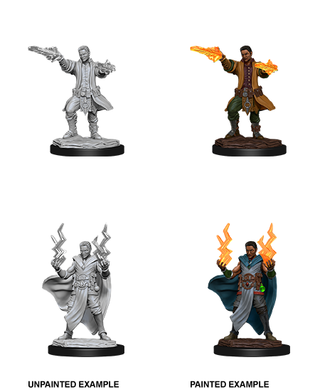 D&D Nolzur’s Marvelous Miniatures: W12 - Male Human Sorcerer