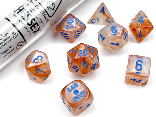 Chessex Lab - Borealis Rose Gold/Light Blue