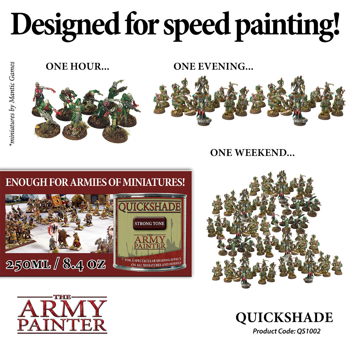 The Army Painter Quickshade Strong Tone