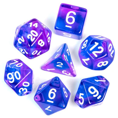 Foam Brain - Crystal Dream RPG Dice Set