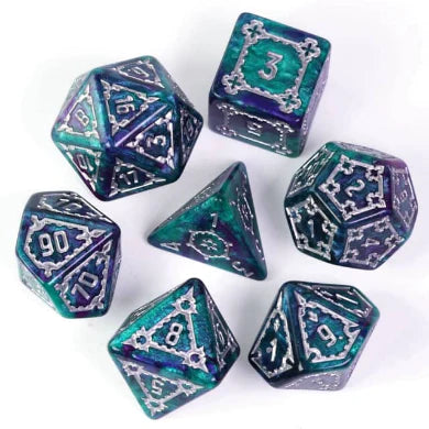 Foam Brain - Huge Arcane Castle Dice Set 25MM