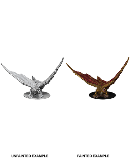 D&D Nolzur's Marvelous Miniatures: W09 - Young Brass Dragon