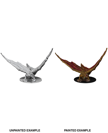 D&D Nolzur's Marvelous Miniatures: W09 - Young Brass Dragon