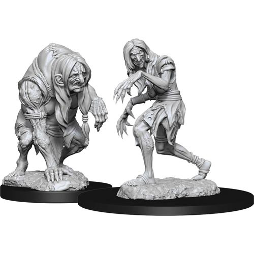 Deep Cuts Unpainted Miniatures: W14 - Annis Hag & Green Hag