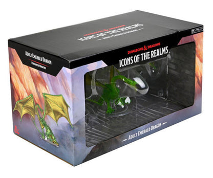D&D Icons of the Realms Miniatures: Adult Emerald Dragon