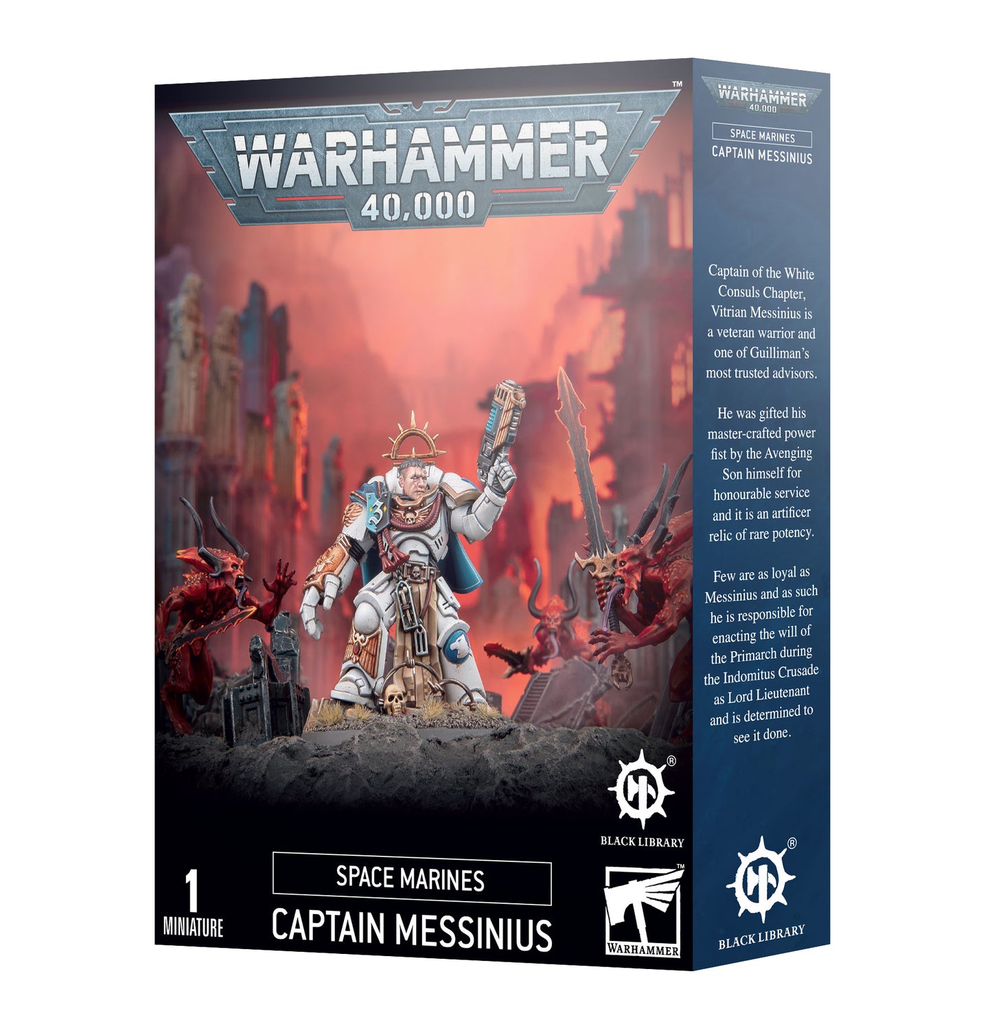 40K - White Consuls, Captain Messinius