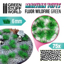 Green Stuff World - Martian Tufts Fluor Wildfire Green