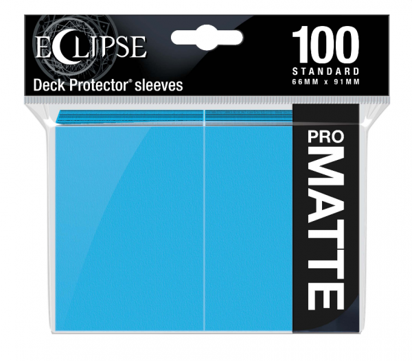 Ultra Pro Eclipse Matte Standard Sleeves - Sky Blue