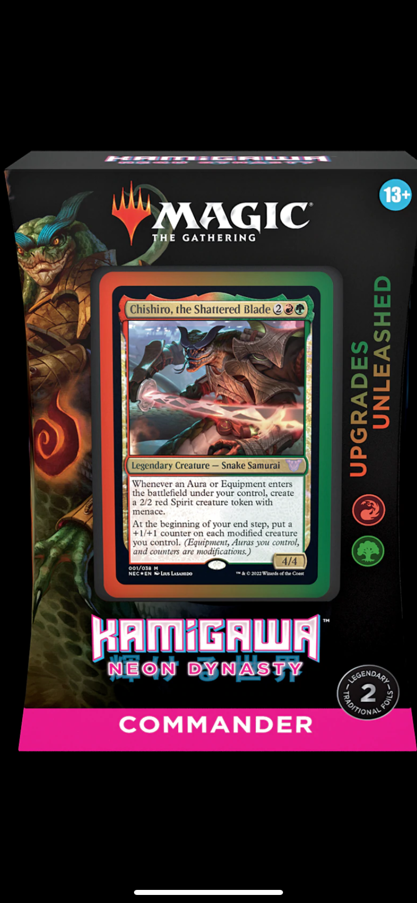 Magic the Gathering- Kamigawa Neon Dynasty Commander Deck