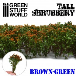Green Stuff World - Tall Shrubbery Brown/Green
