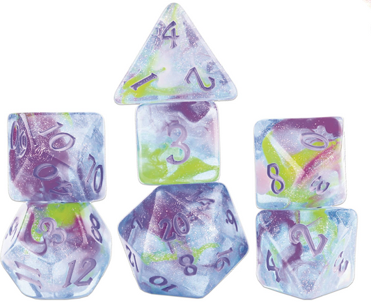 Watercolors RPG Dice Set