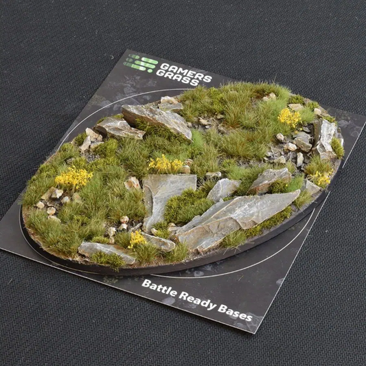 Gamers Grass - Battle Ready Highland Bases (Oval 170mm)