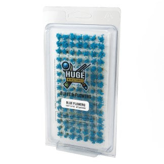 Huge Miniatures Tufts & Flowers - Blue Flowers