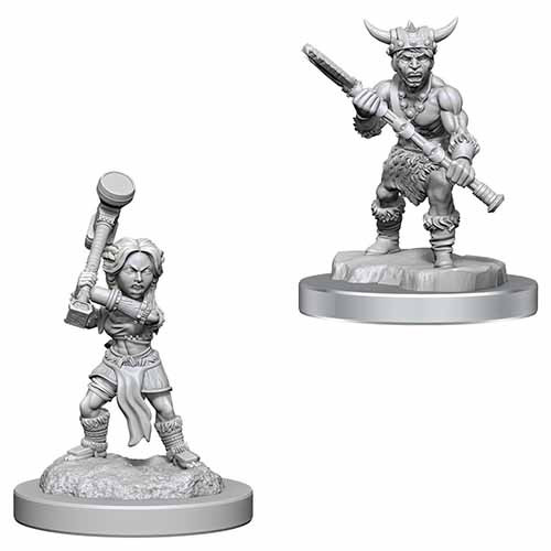 D&D Nolzur’s Marvelous Miniatures: W18 - Halfling Barbarians