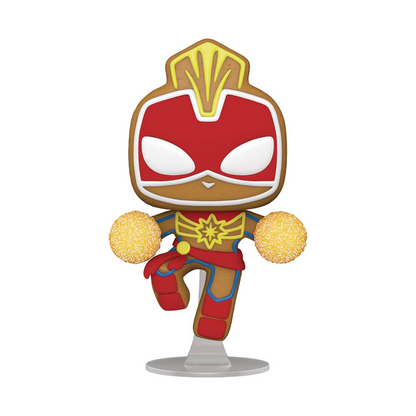 Funko Pop MARVEL HOLIDAY CAPTAIN MARVEL VIN FIG
