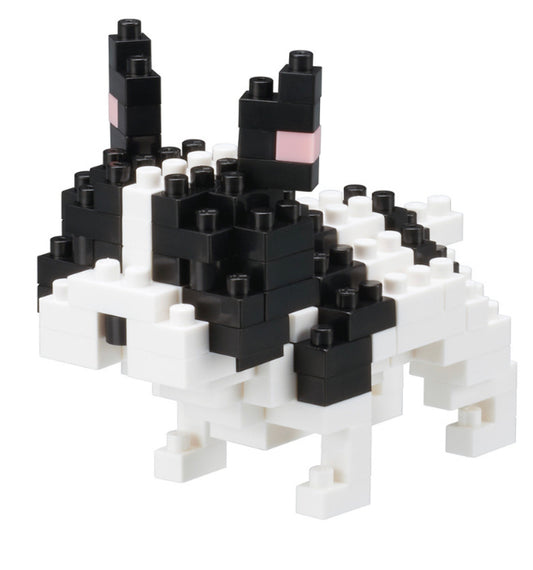 Nanoblock - French Bulldog Pied