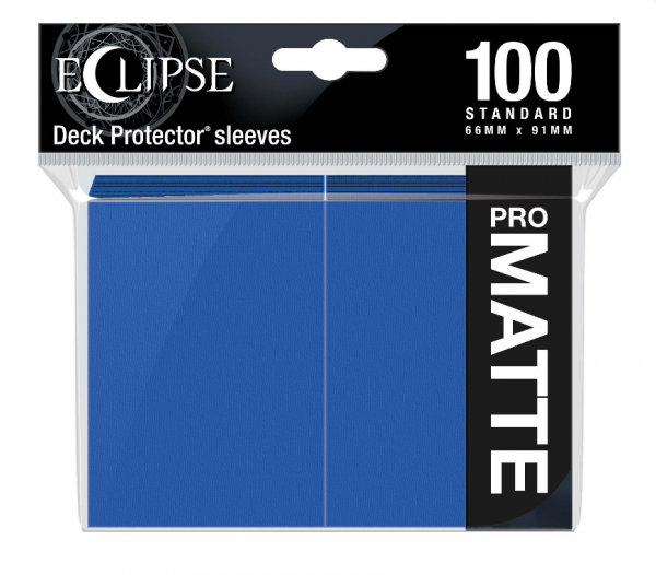 Ultra Pro Eclipse Matte Standard Sleeves - Pacific Blue