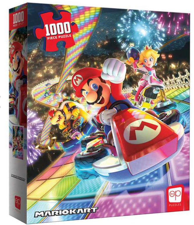 Mario Kart “Rainbow Road" 1000 Piece Puzzle