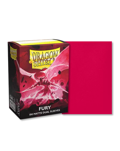 Dragon Shields - Fury Matte Dual Sleeves (100)