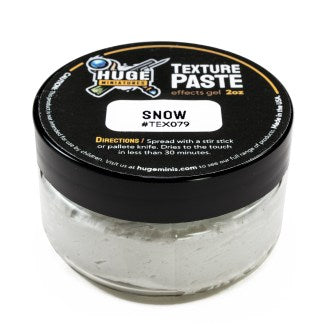 Huge Miniatures - Texture Paste: Snow