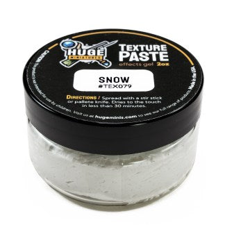 Huge Miniatures - Texture Paste, Snow