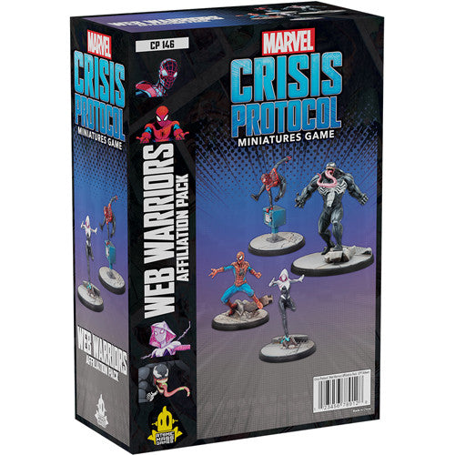 Marvel Crisis Protocol - Web Warriors Affiliation Pack