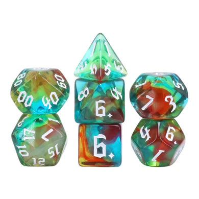 Foam Brain - Wind Elves RPG Dice Set