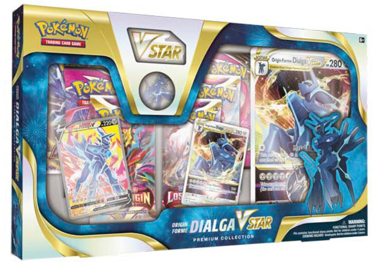 Pokémon - Origin Forme Dialga VSTAR / Origin Forme Paloma V Star Premium Collection