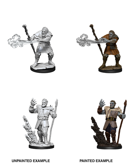 D&D Nolzur's Marvelous Miniatures: W11 - Male Firbolg Druid