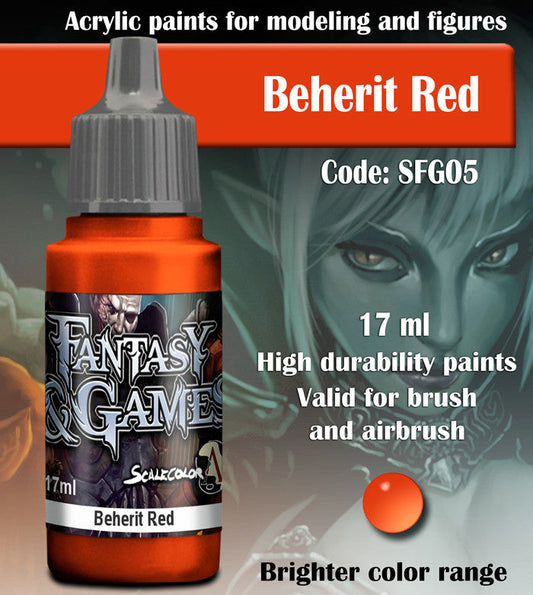 Scale 75 - Fantasy & Games Beherit Red