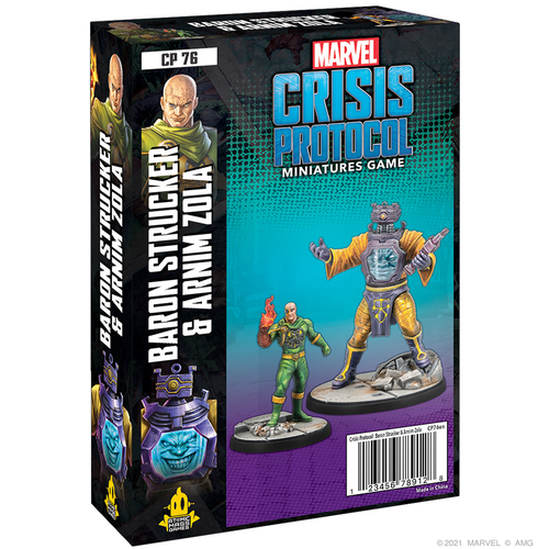 Marvel Crisis Protocol - Baron Strucker and Arnim Zola