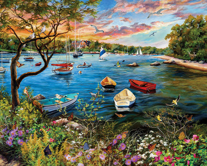White Mountain Puzzle - Quiet Harbor
