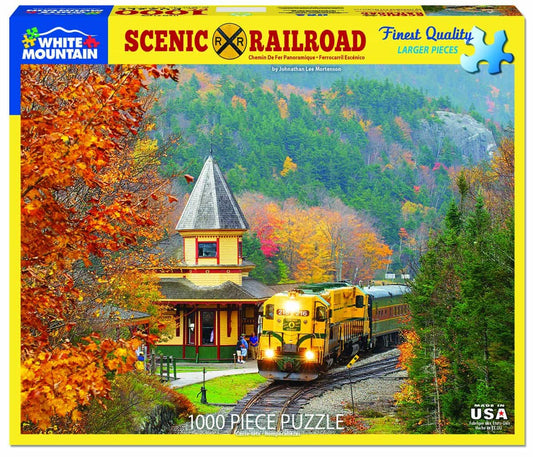 White Mountain Puzzles - Scenic Railroad 1000 piece jigsaw