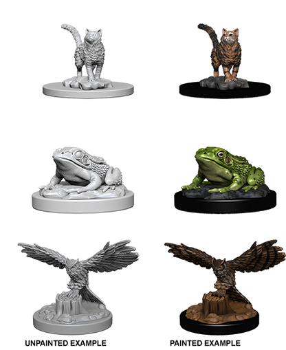 Deep Cuts Unpainted Miniatures: W04 - Familiars
