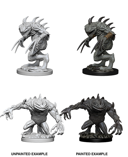 D&D Nolzur’s Marvelous Miniatures: W05 - Grey Slaad & Death Slaad