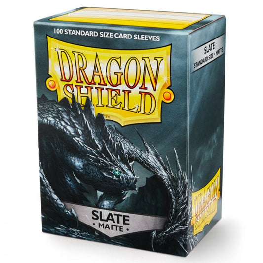 Dragon Shield- Slate Matte Card Sleeves (100 Sleeves)