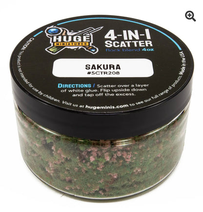 Huge Miniatures -  4 in 1 Scatter: Sakura