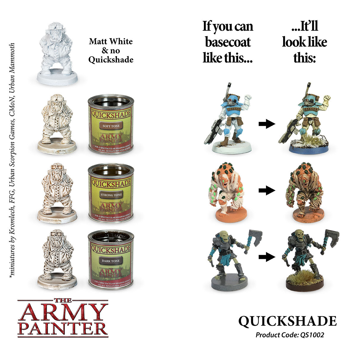 The Army Painter Quickshade Strong Tone